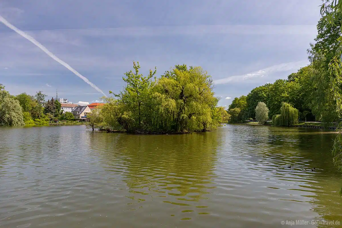 Der Obersee in Alt-Hohenschönhausen Der Obersee in Alt-Hohenschönhausen