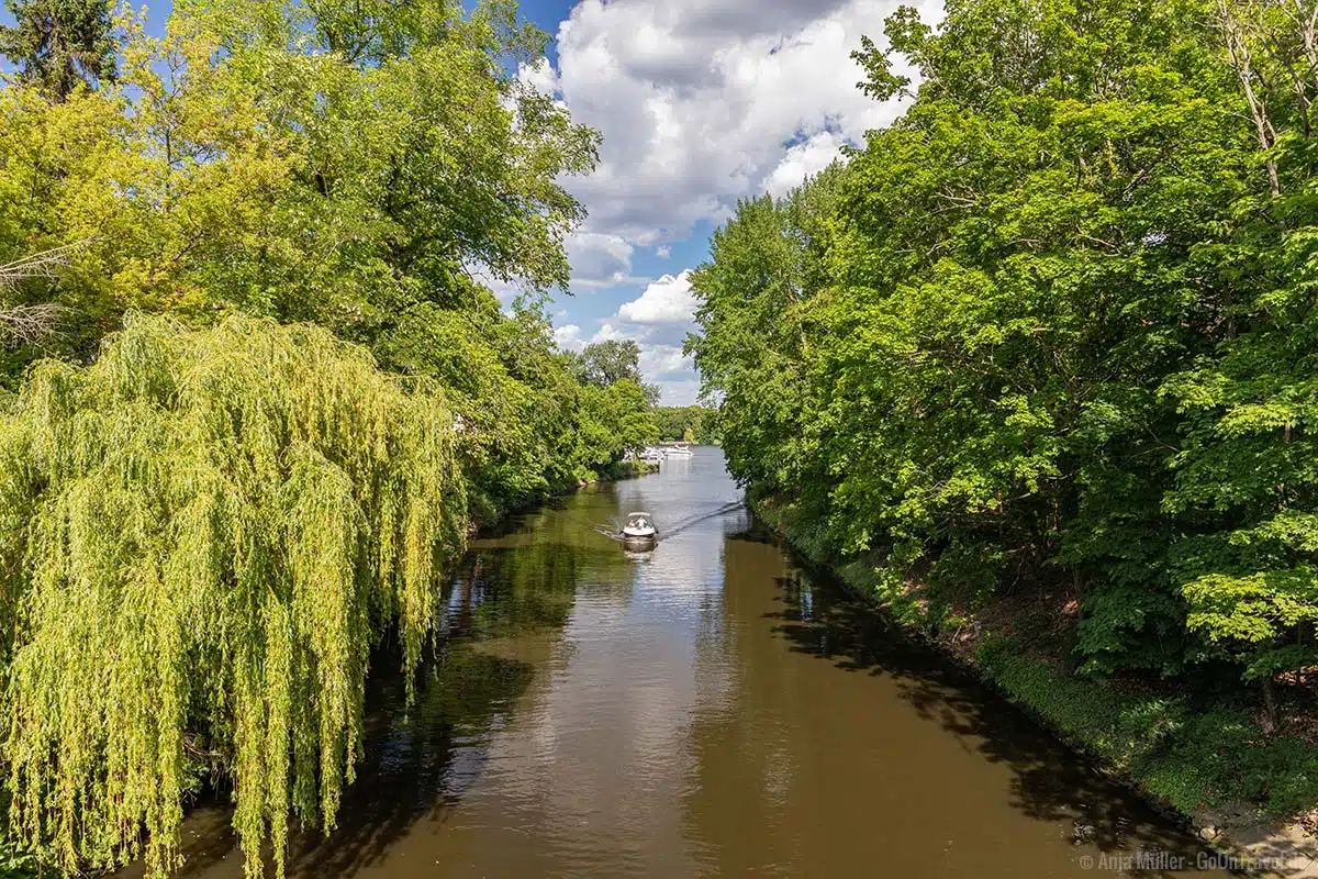 Kanal zwischen Pohlesee und Stölpchensee Kanal zwischen Pohlesee und Stölpchensee