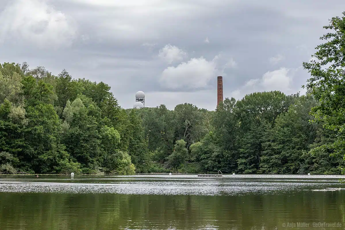 Blick auf den Teufelssee und Teufelsberg Blick auf den Teufelssee und Teufelsberg