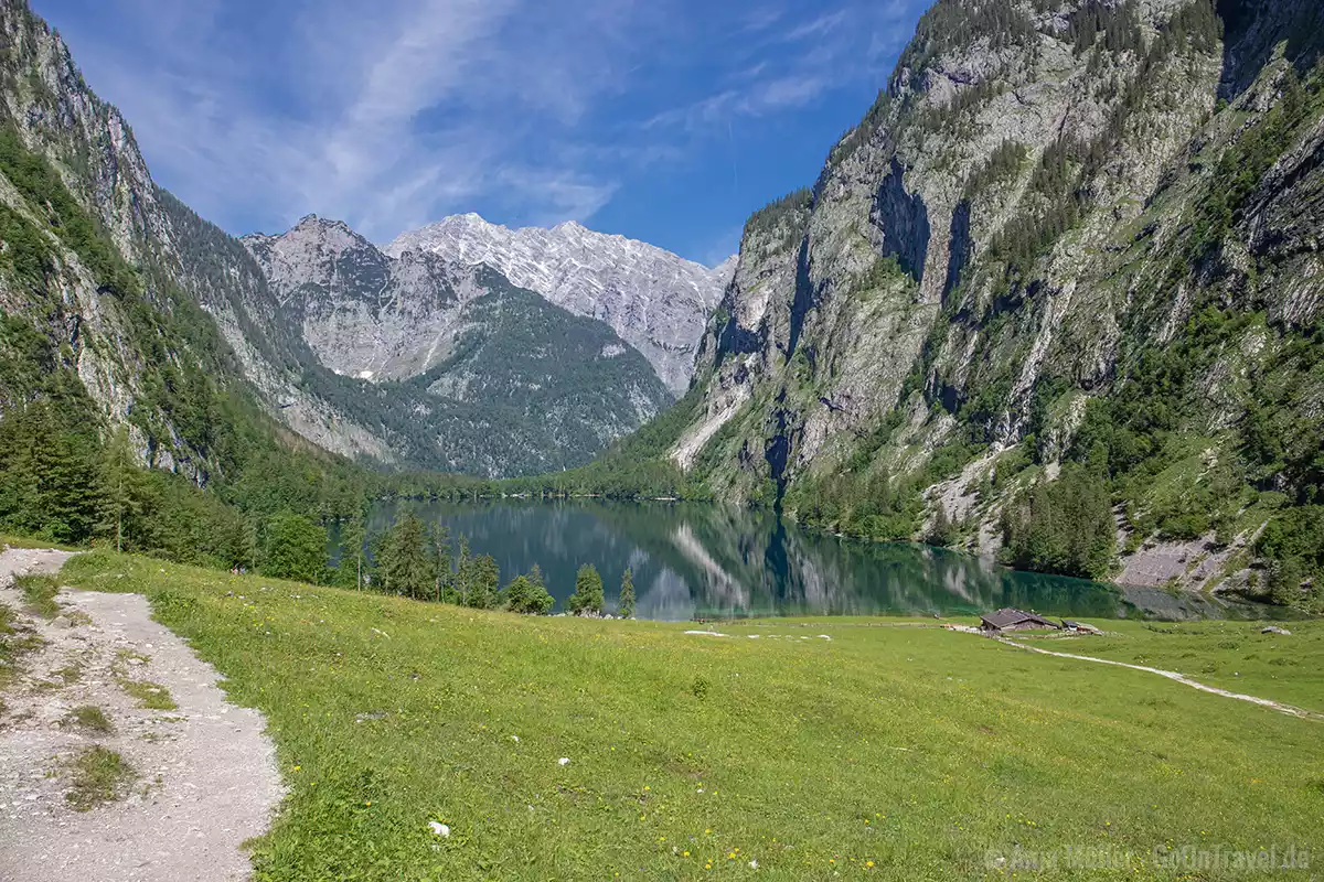 Obersee mit Fischunkelalm Obersee mit Fischunkelalm