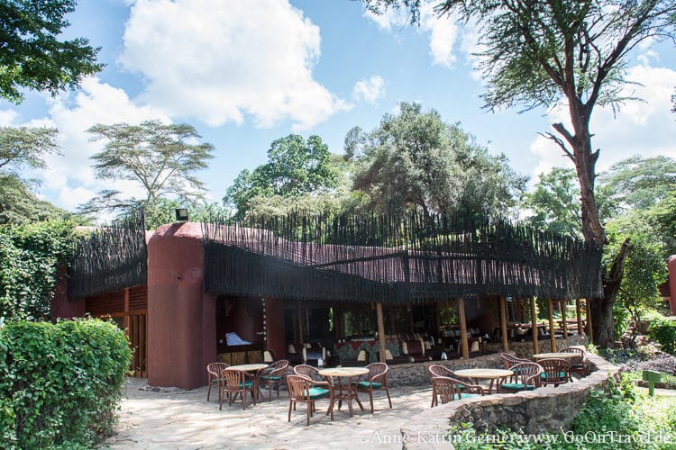 Hauptgebäude Serena Amboseli Lodge / Kenia Hauptgebäude Serena Amboseli Lodge / Kenia