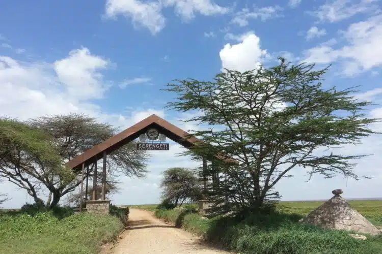 Serengeti Nationalpark Main Gate