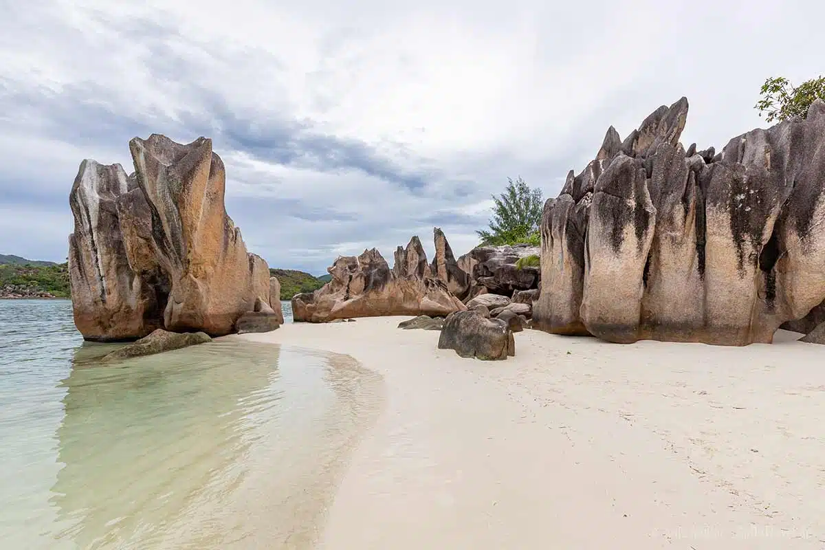 Strand von Curieuse Island Strand von Curieuse Island