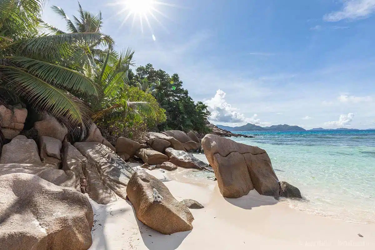 Anse Severe auf La Digue Anse Severe auf La Digue