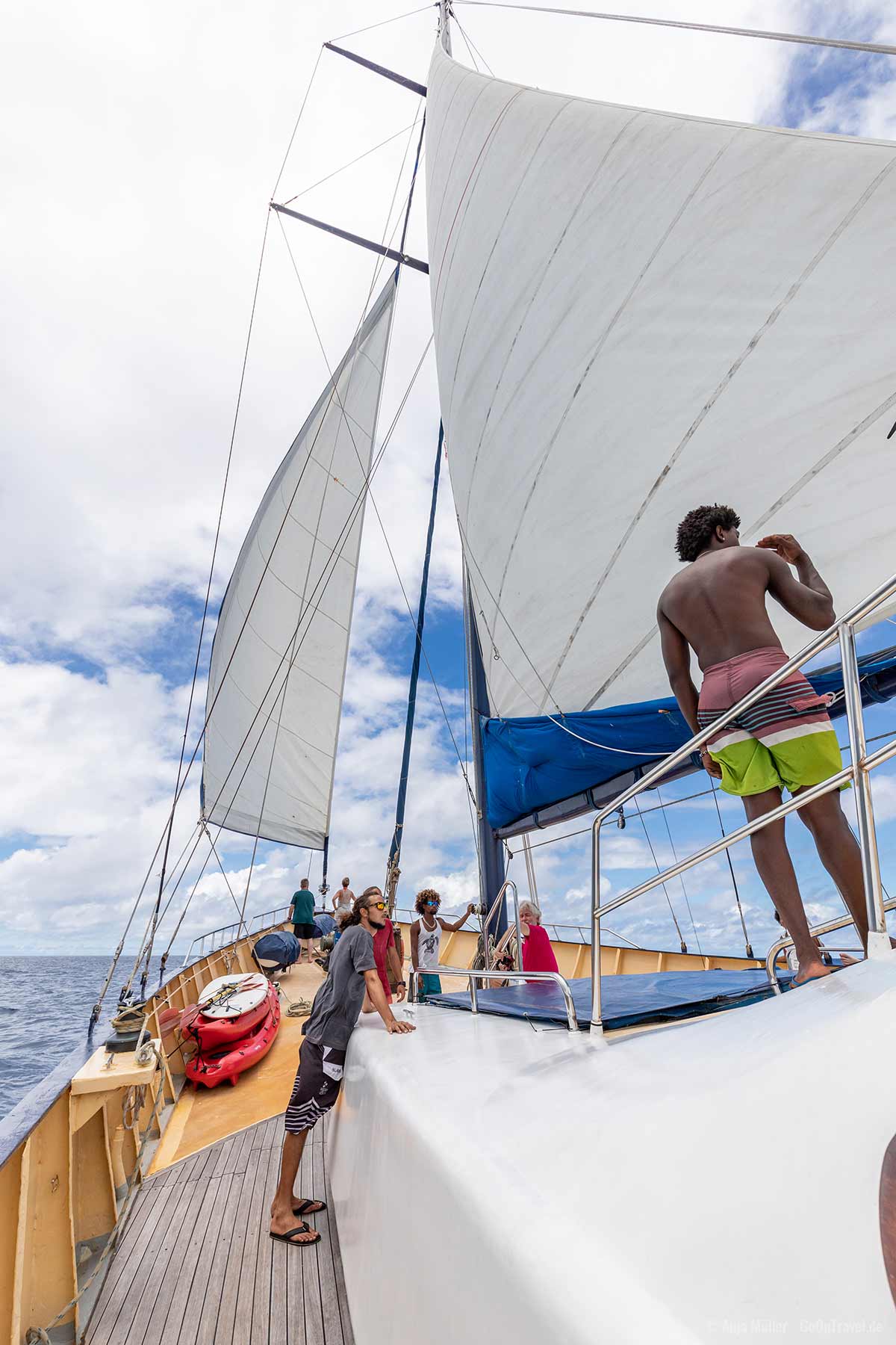 Segeln um die Seychellen