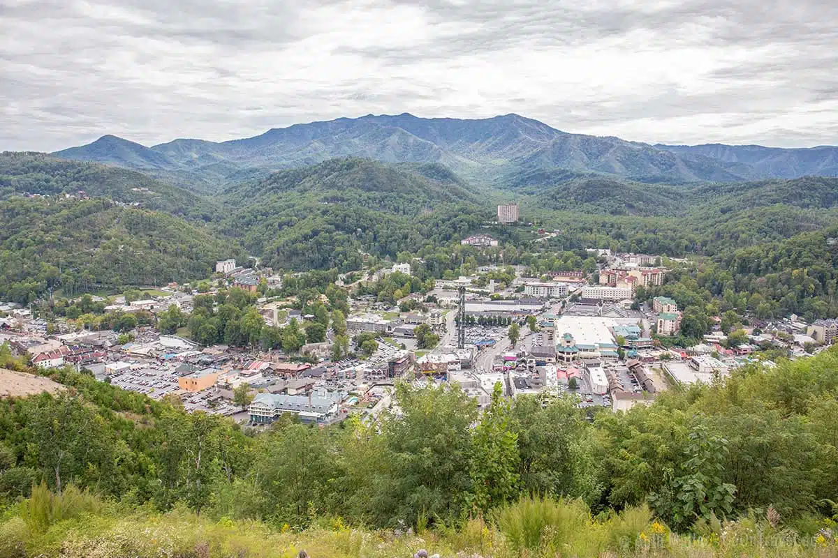 Blick auf Gatlinburg Blick auf Gatlinburg