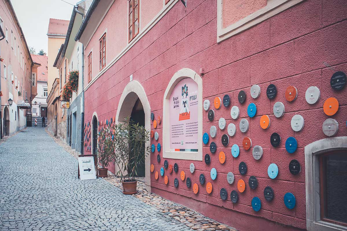 MuziKafe in der Innenstadt von Ptuj MuziKafe in der Innenstadt von Ptuj