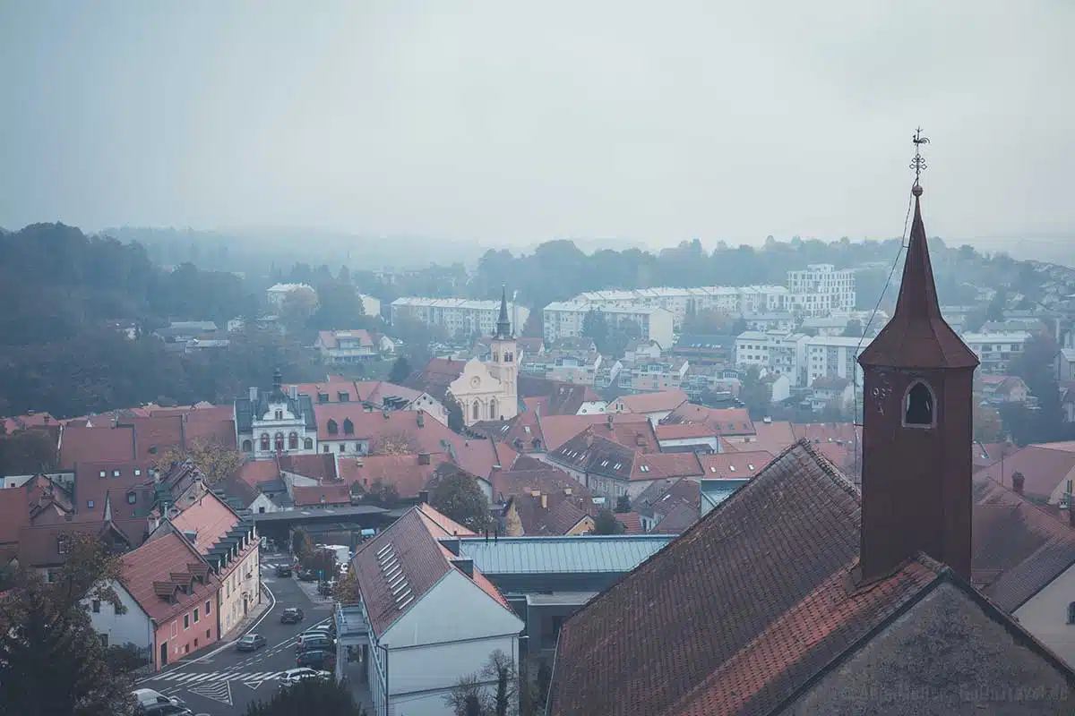 Blick vom Kirchturm Blick vom Kirchturm