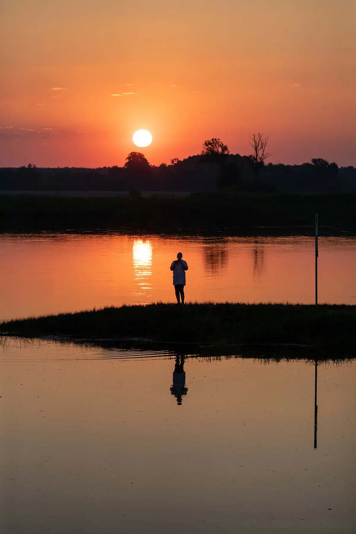 An der Oder morgens um 4:45 Uhr An der Oder morgens um 4:45 Uhr
