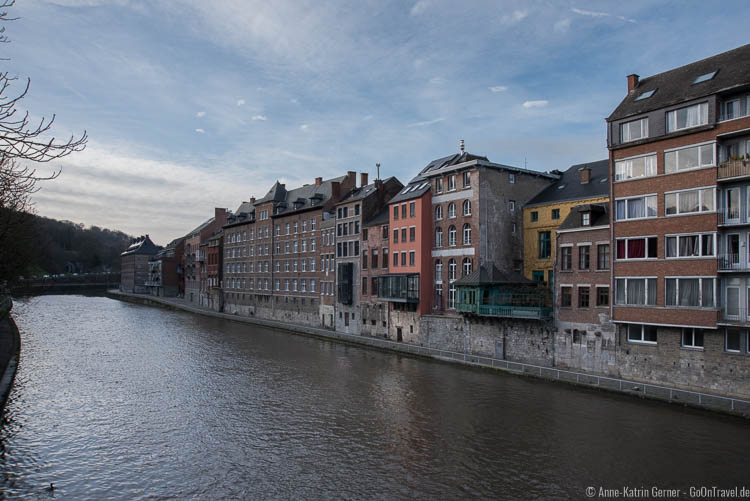 Am Ufer des Sambre in Namur Am Ufer des Sambre in Namur