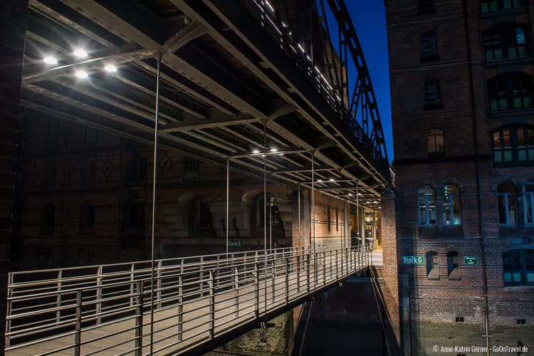 Block G in der Speicherstadt