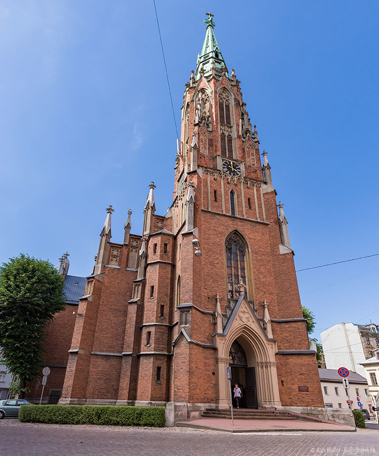 Alte St. Gertrud Kirche in Riga