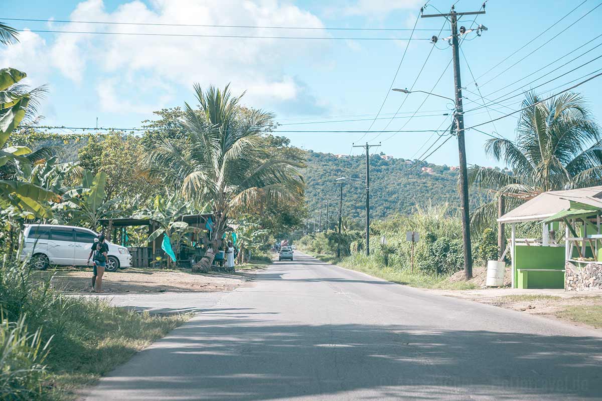 Die Straßen auf St. Lucia sind größtenteils in einem guten Zustand