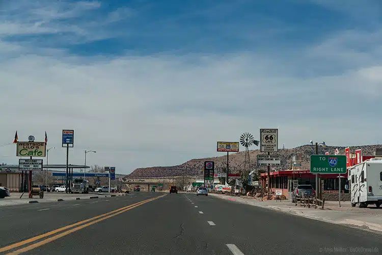 Eine Kleinstadt an der Route 66