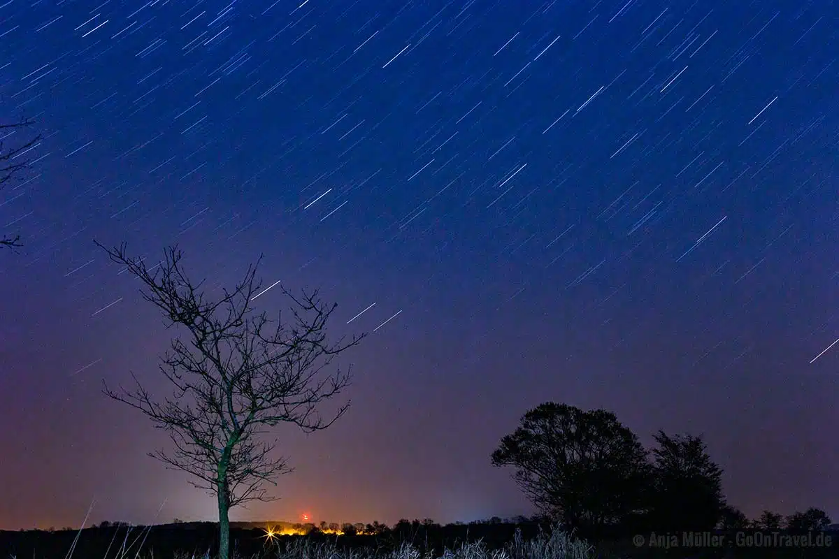 Sterne fotografieren mit einem 50 mm Objektiv