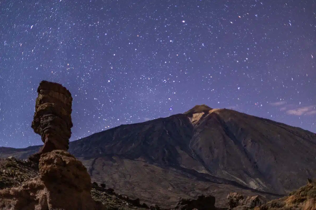 Sterne fotografieren im Teide Nationalpark