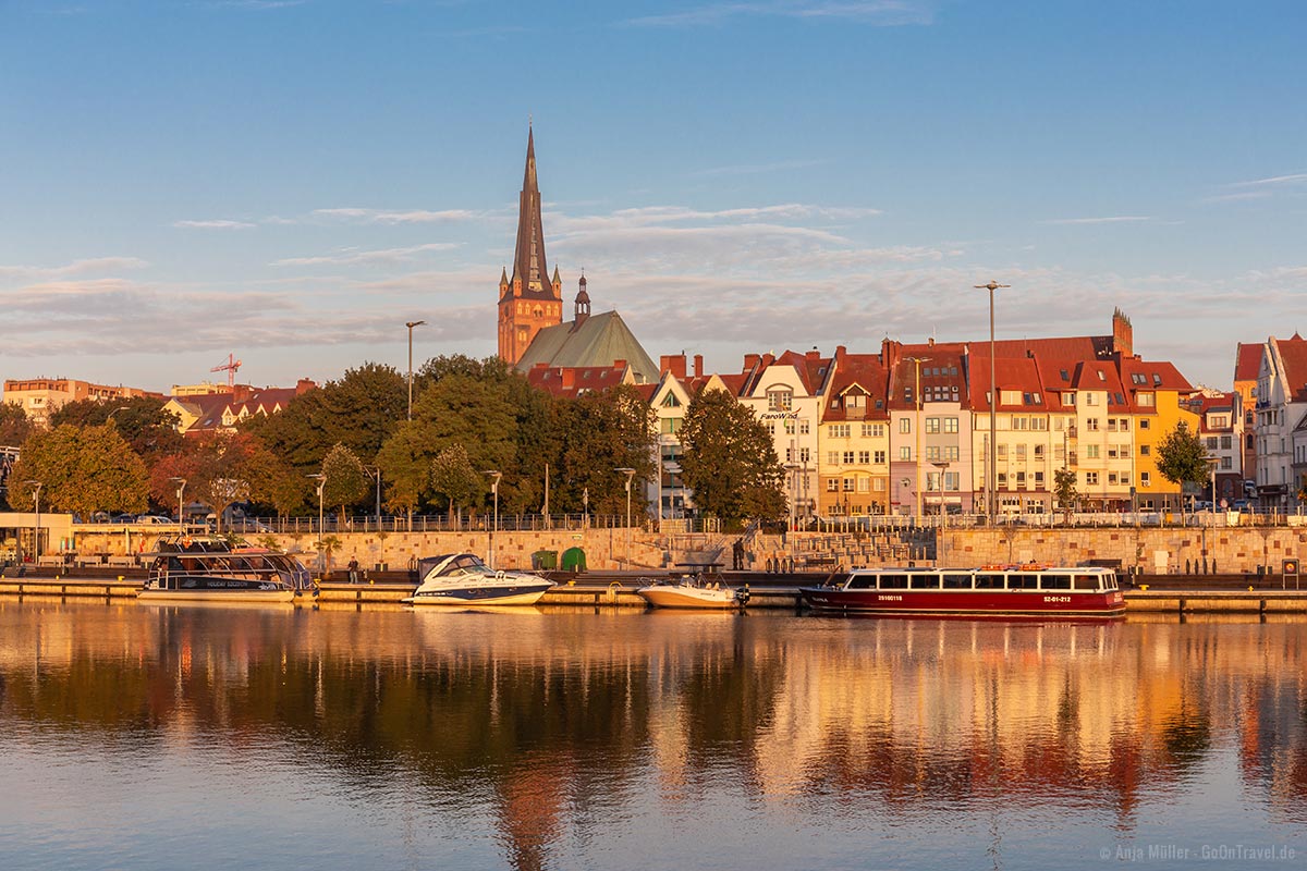 Stettin ist nur 2 Stunden mit der Bahn von Berlin entfernt.