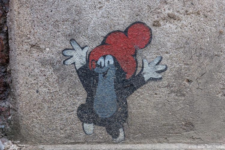 Streetart mitten in Stettin Streetart mitten in Stettin