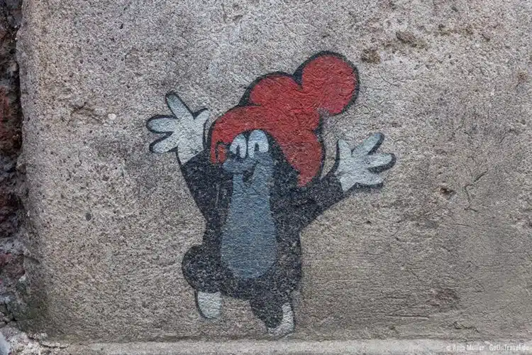 Streetart mitten in Stettin Streetart mitten in Stettin