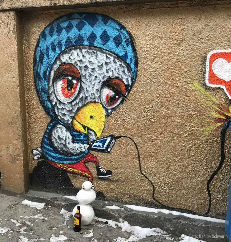 Street Art Postschiffroute - in Bodø Street Art Postschiffroute - in Bodø