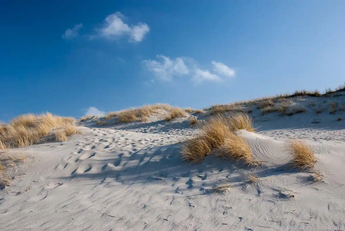 Dünenlandschaft am nördlichsten Strand von Deutschland Dünenlandschaft am nördlichsten Strand von Deutschland