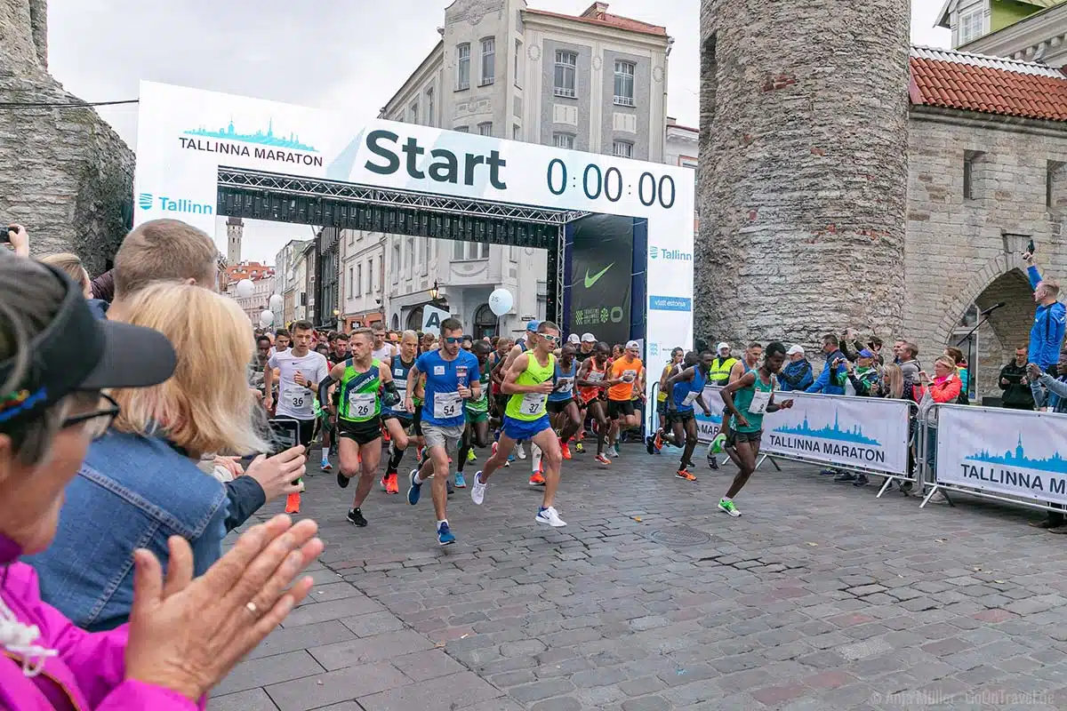 Start vom Tallinn Marathon 2019 Start vom Tallinn Marathon 2019
