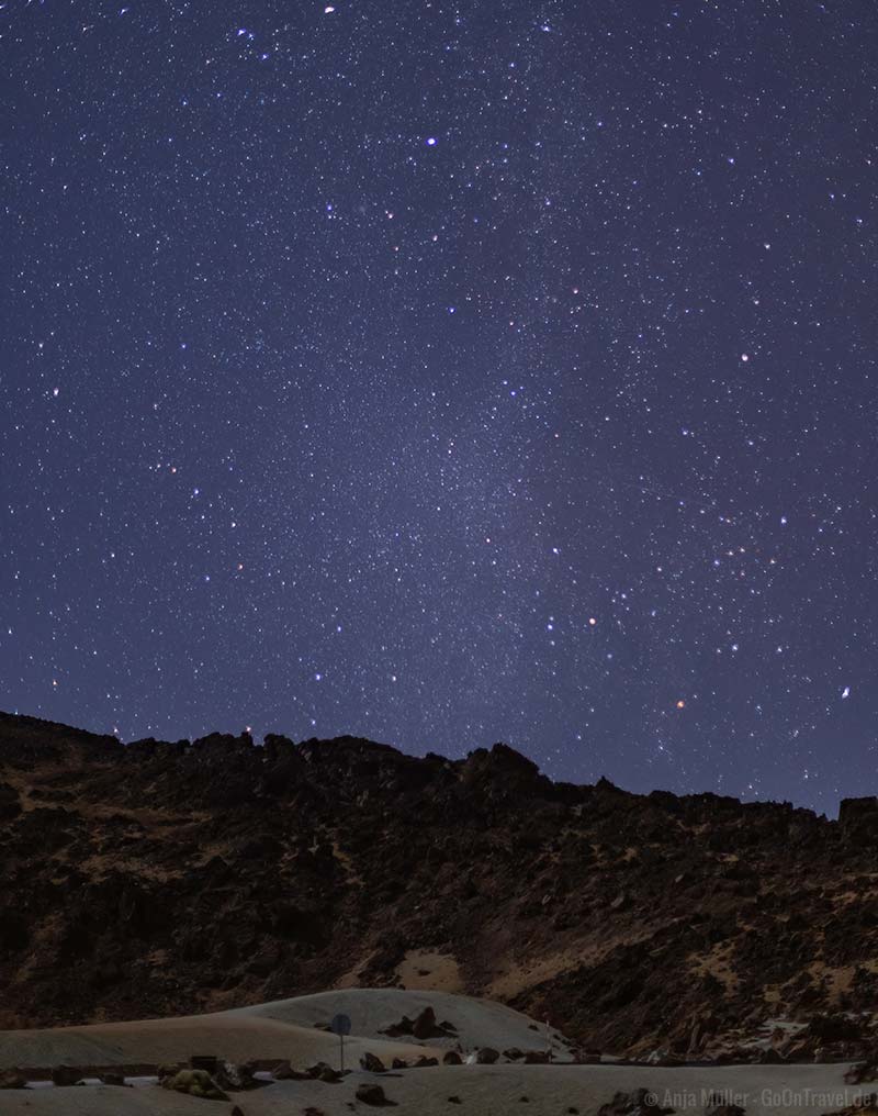 Die Milchstrasse im Teide Nationalpark