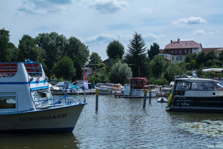 Templin Uckermark Hafen Boote