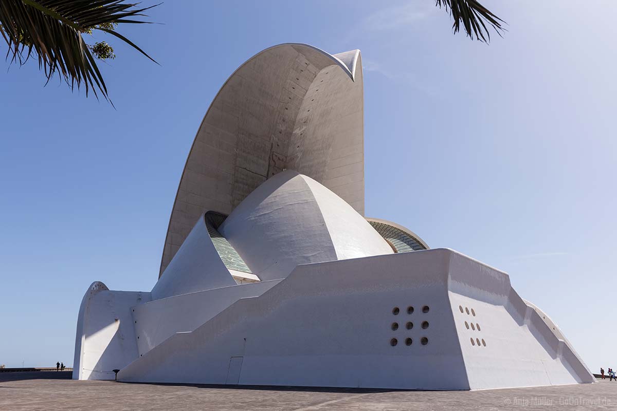 Das Auditorio de Tenerife in der Hauptstadt von Teneriffa Das Auditorio de Tenerife in der Hauptstadt von Teneriffa