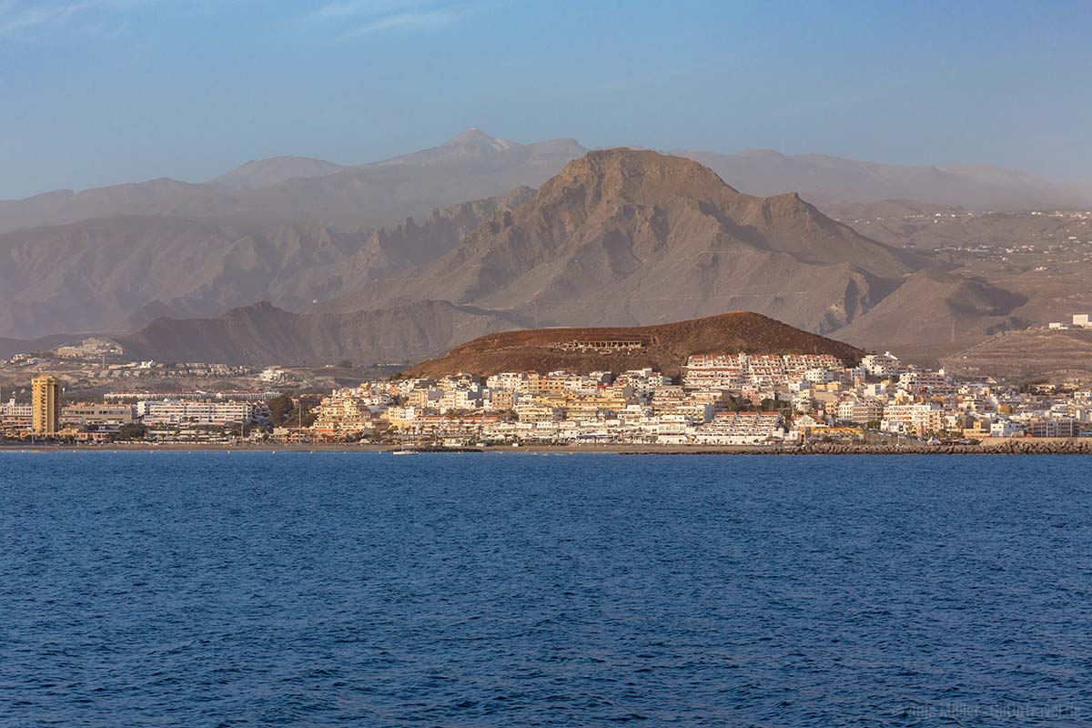 Blick von der Fähre auf Teneriffa Blick von der Fähre auf Teneriffa