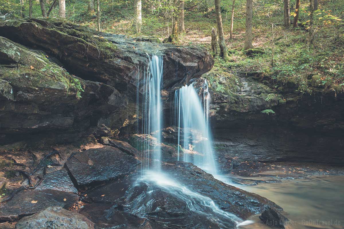 DeBord Falls im Frozen Head State Park