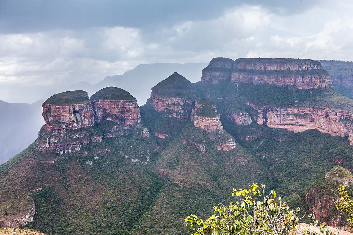 Die Three Rondavels am Blyde River Canyon Die Three Rondavels am Blyde River Canyon