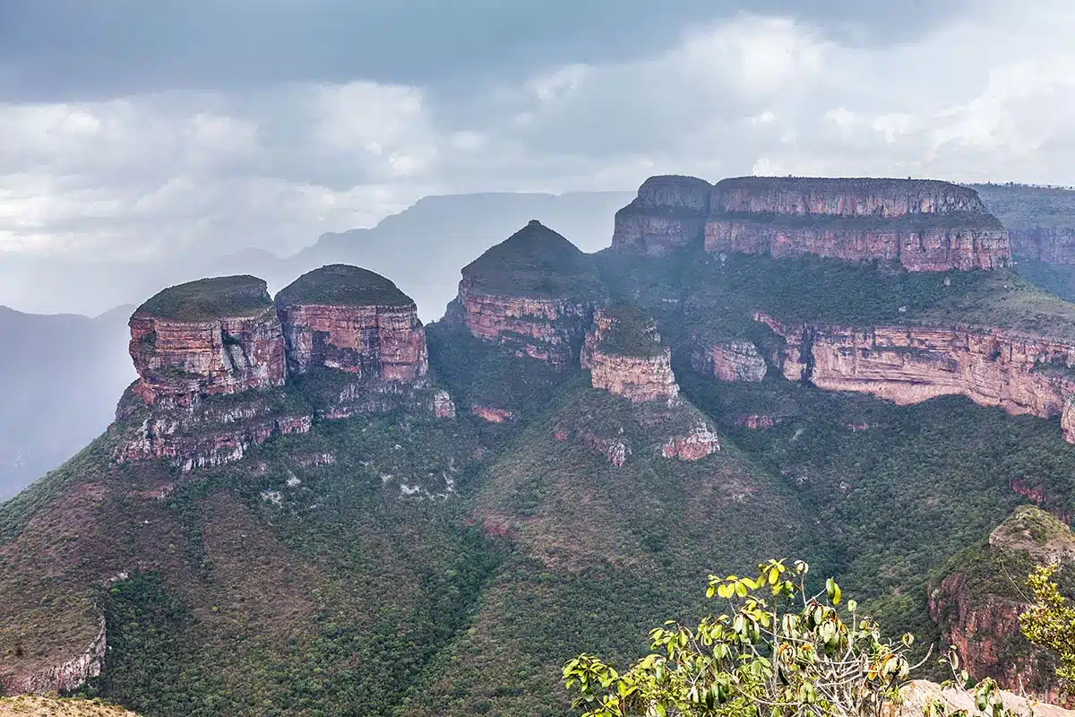 Die Three Rondavels am Blyde River Canyon