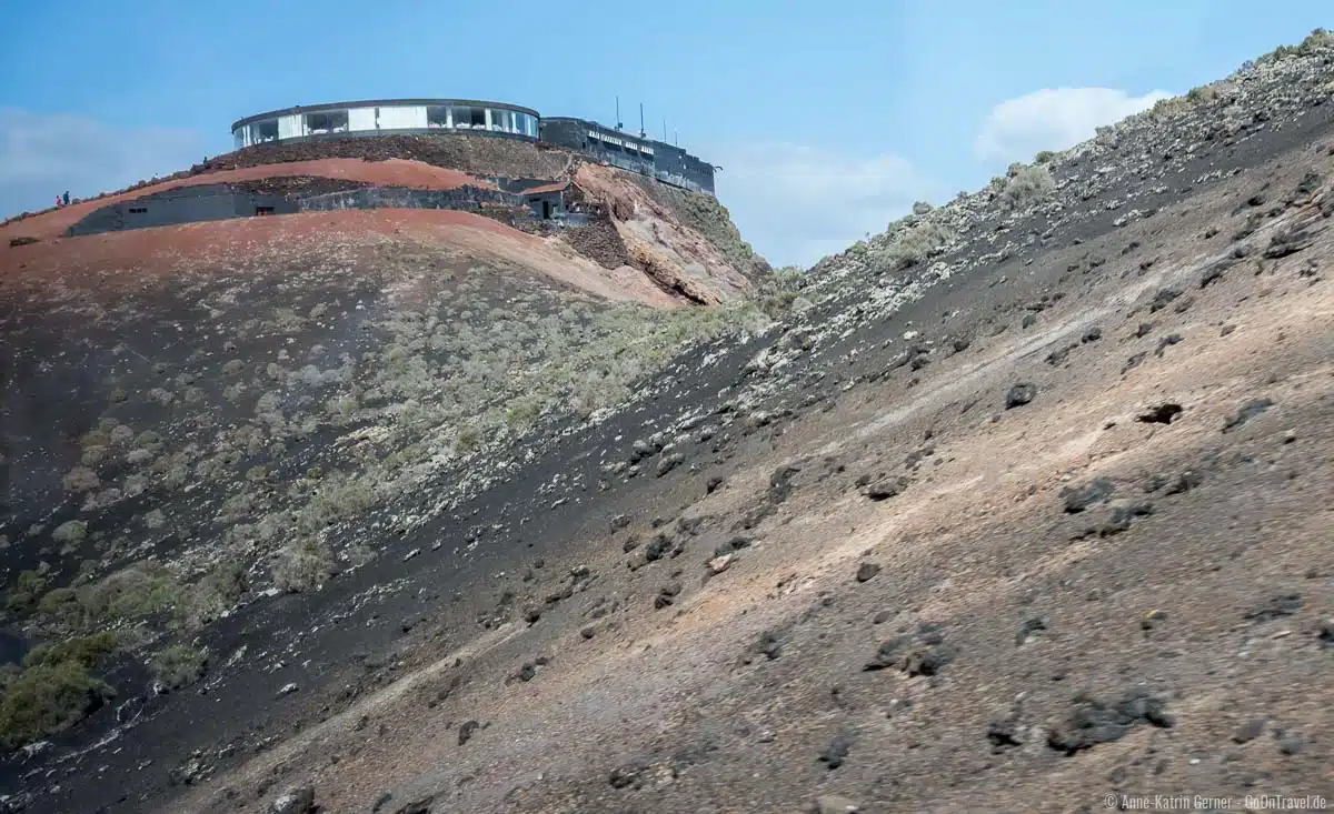 Panoramarestaurant "El Diabolo" im Timanfaya Nationalpark Panoramarestaurant "El Diabolo" im Timanfaya Nationalpark