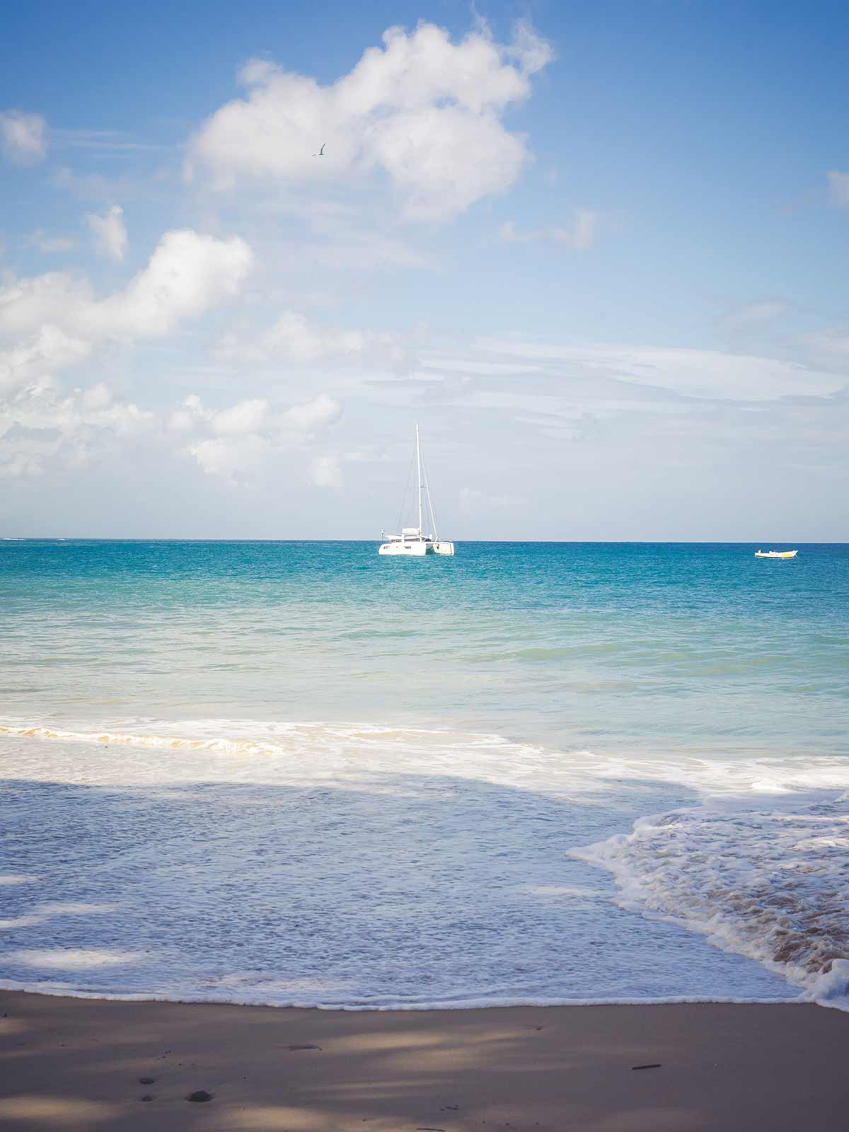 Der Strand von Castara zählt zu den schönsten auf Tobago