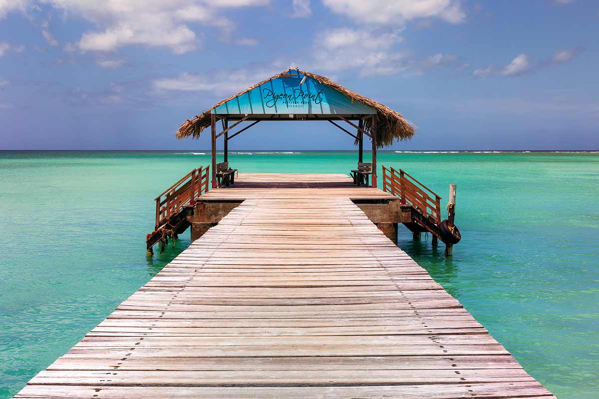 Der berühmteste Strand von Tobago: Pigeon Point