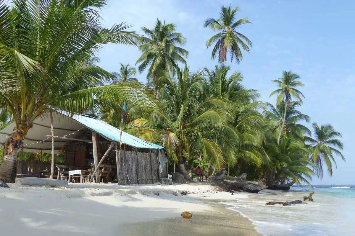 Was für ein Traumstrand auf San Blas! Was für ein Traumstrand auf San Blas!