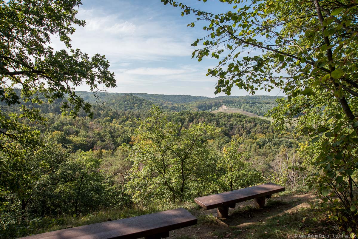 Aussicht am Thüringer Blick Aussicht am Thüringer Blick