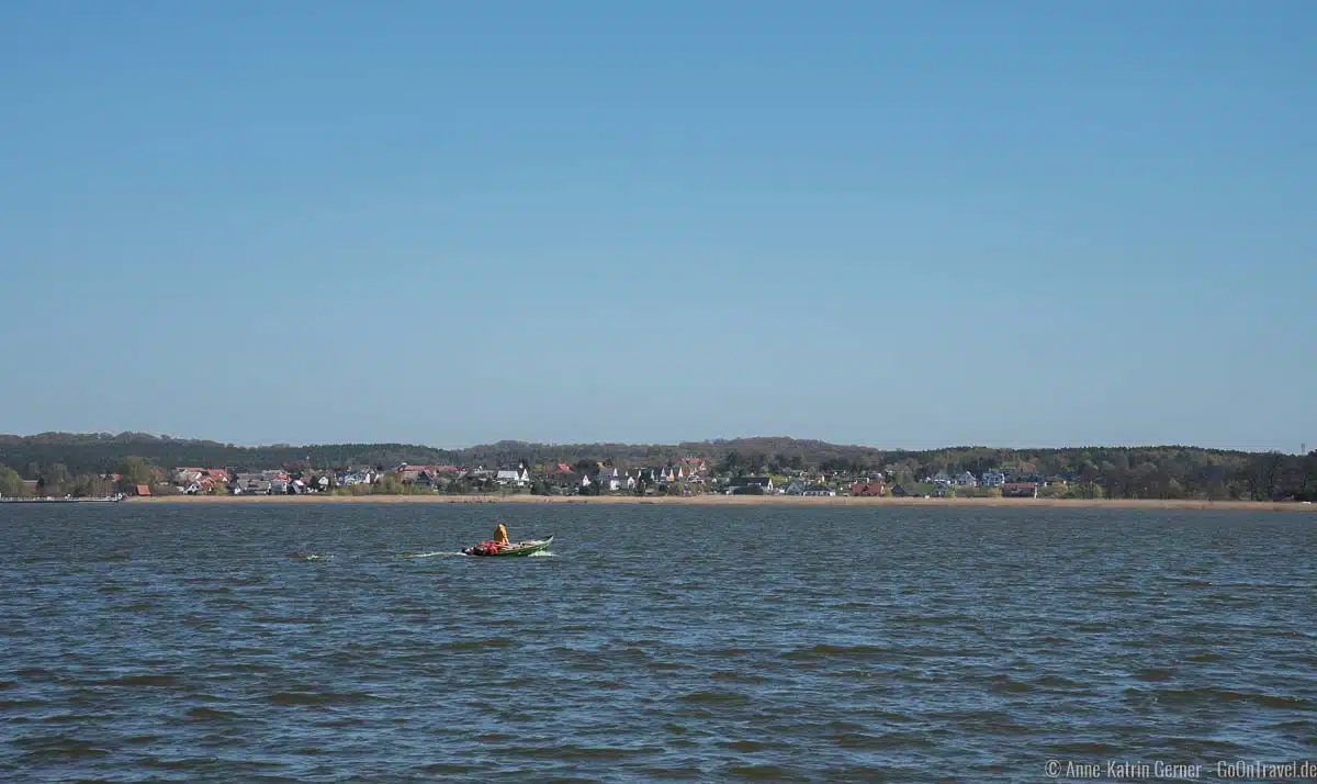 Blick über das Achterwasser Blick über das Achterwasser