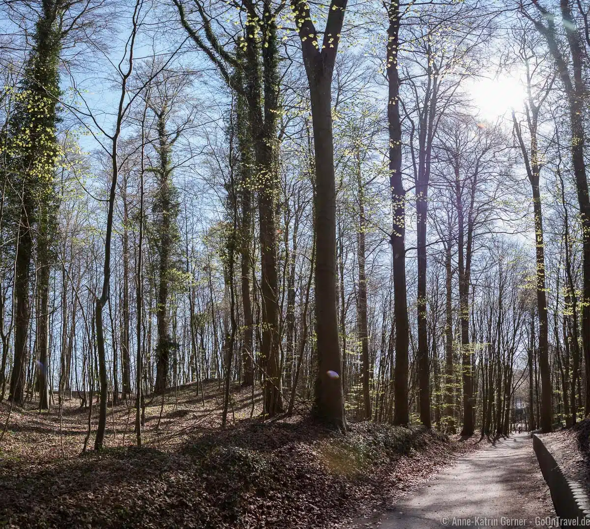 Radweg am Streckelsberg Radweg am Streckelsberg