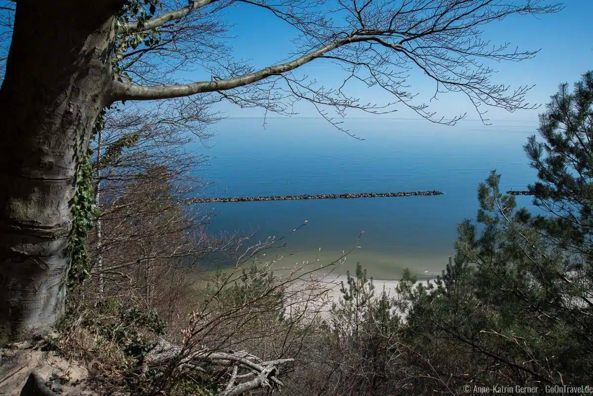 Blick vom Streckelsberg auf die Ostsee Blick vom Streckelsberg auf die Ostsee
