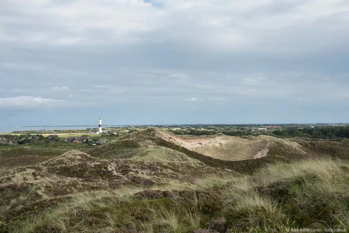 Blick von der Uwe Düne Blick von der Uwe Düne