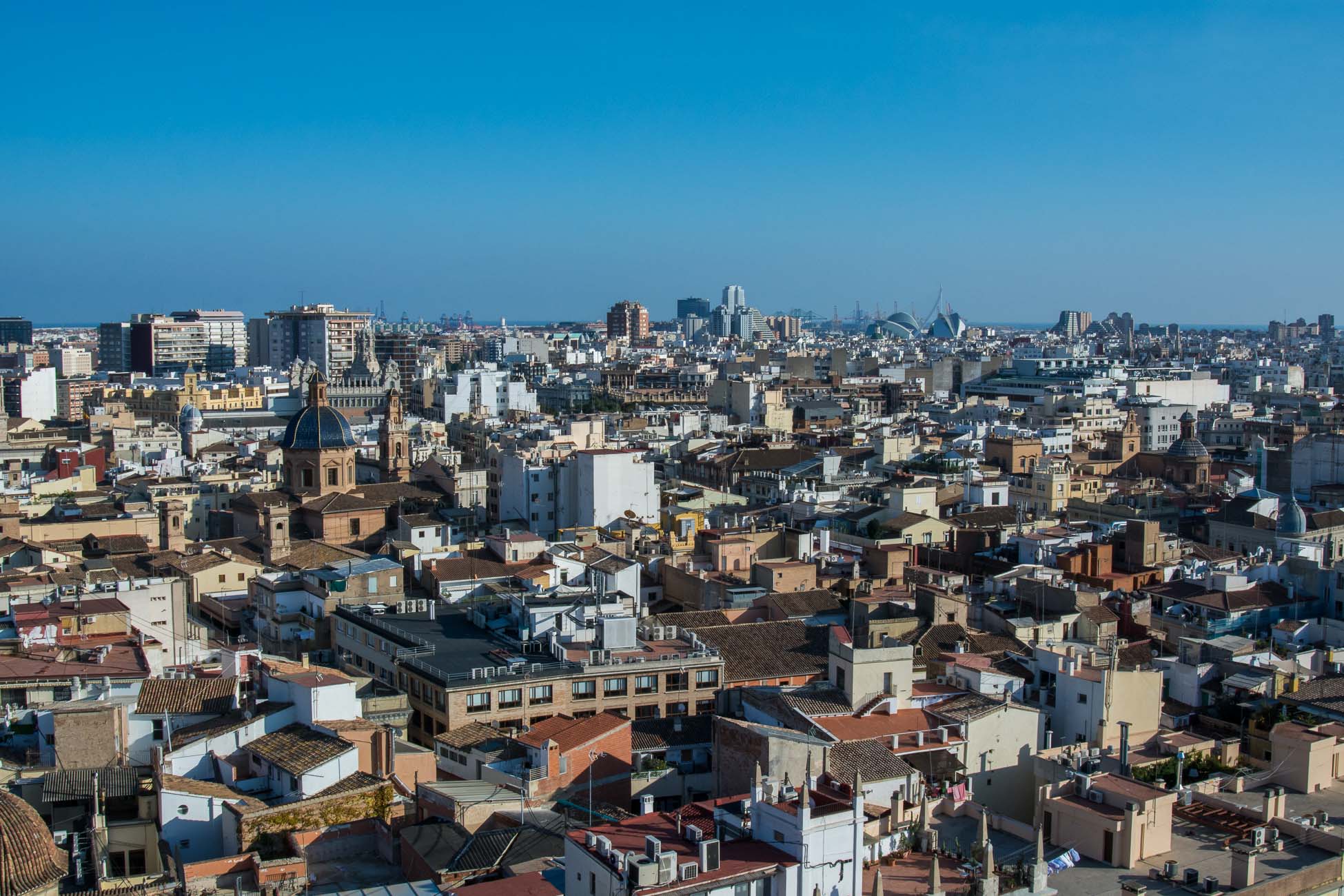 Valencia Aussicht von oben