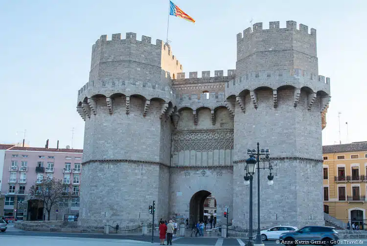 Stadttor Torres de Serranos Stadttor Torres de Serranos