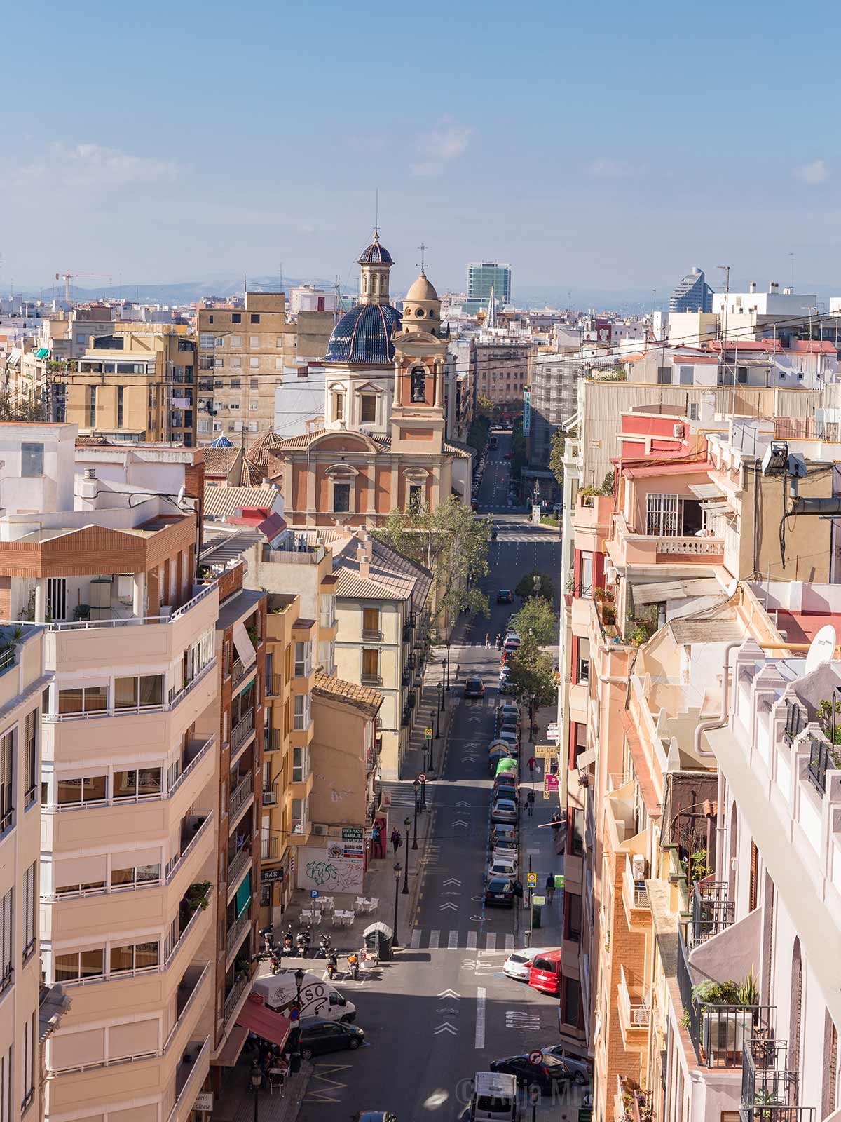 Über den Dächern von Valencia