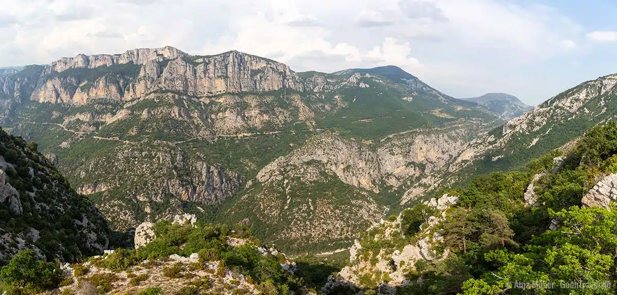 Aussichtspunkt südlich der Verdonschlucht Aussichtspunkt südlich der Verdonschlucht