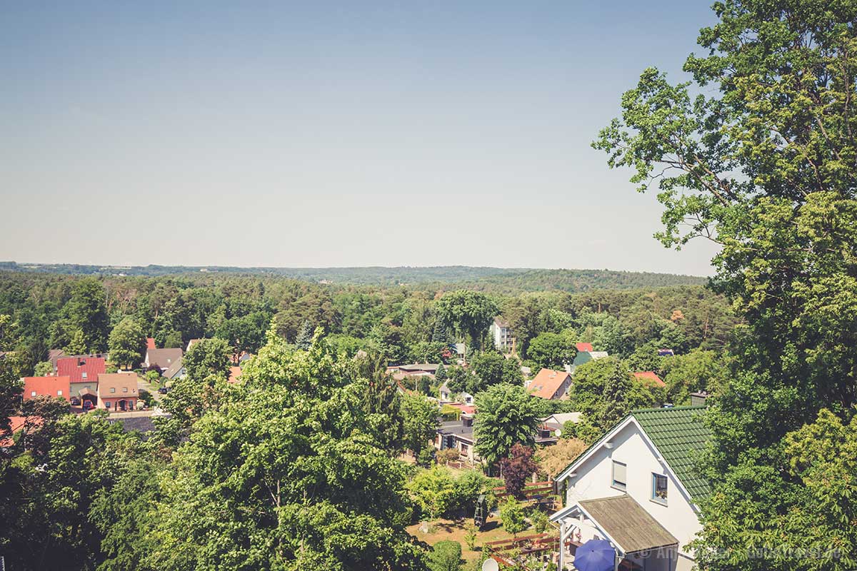 Blick vom Wasserturm