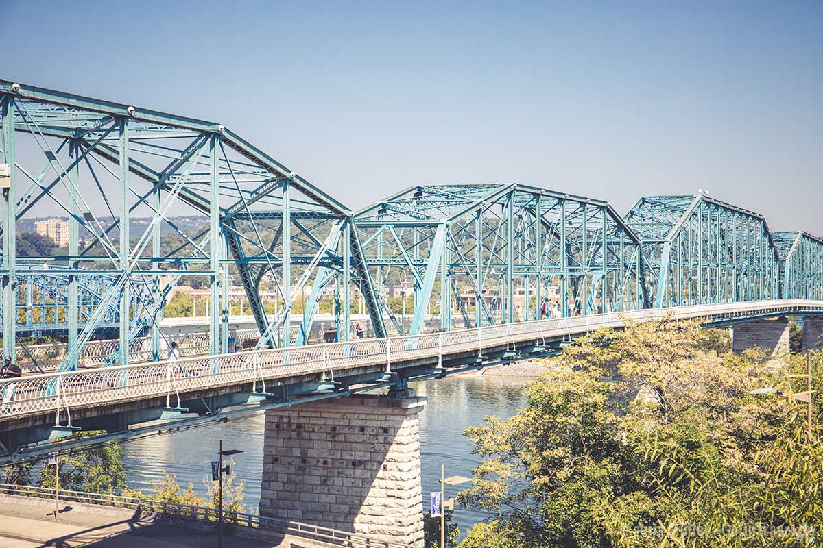 Wallnut Bridge in Chattanooga