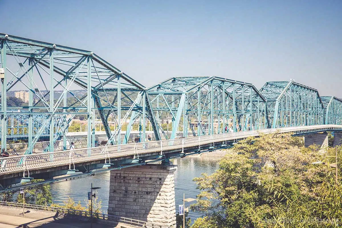 Wallnut Bridge in Chattanooga Wallnut Bridge in Chattanooga