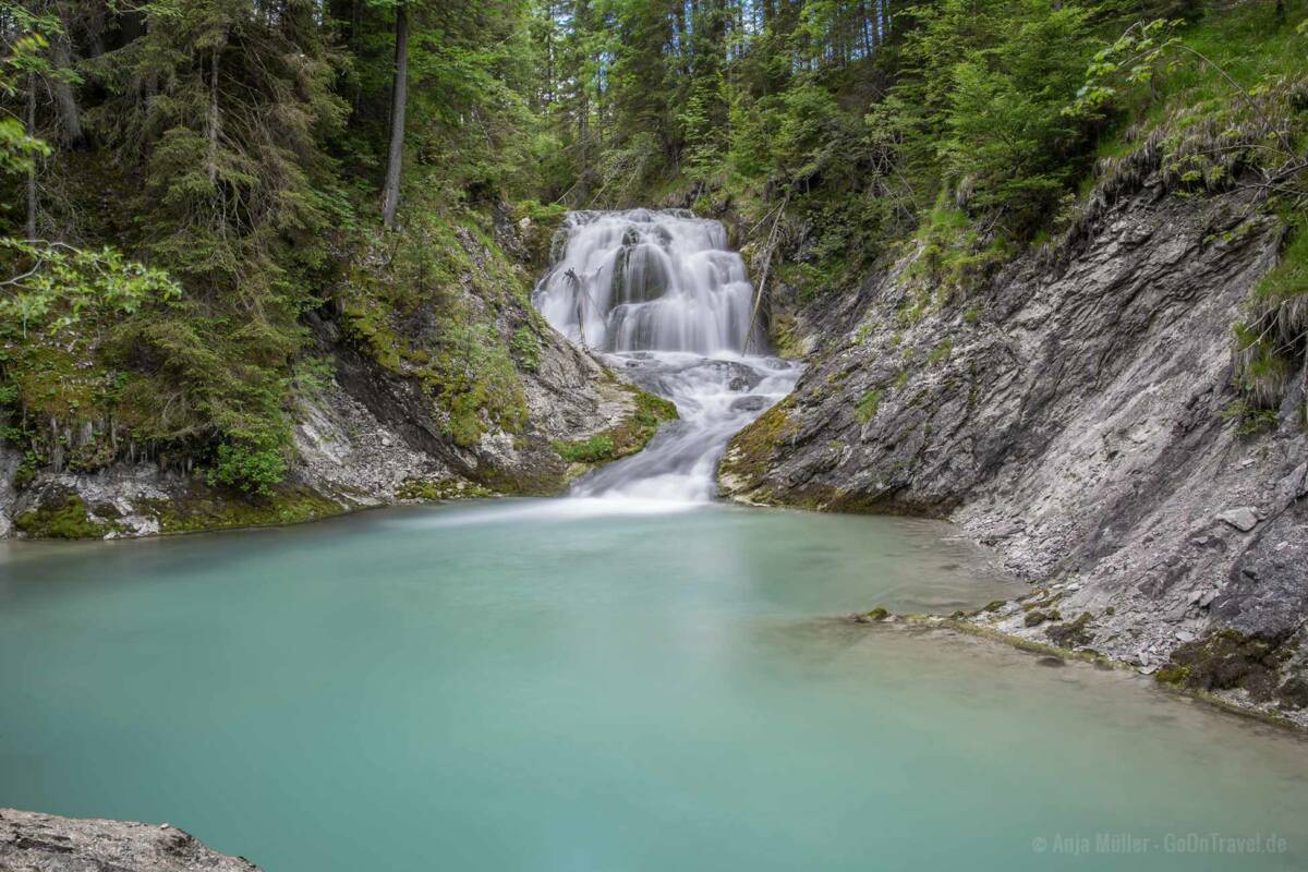 Wasserfälle in Bayern